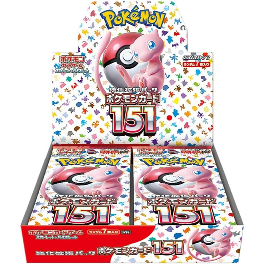 Japanese Pokemon 151 Booster Box