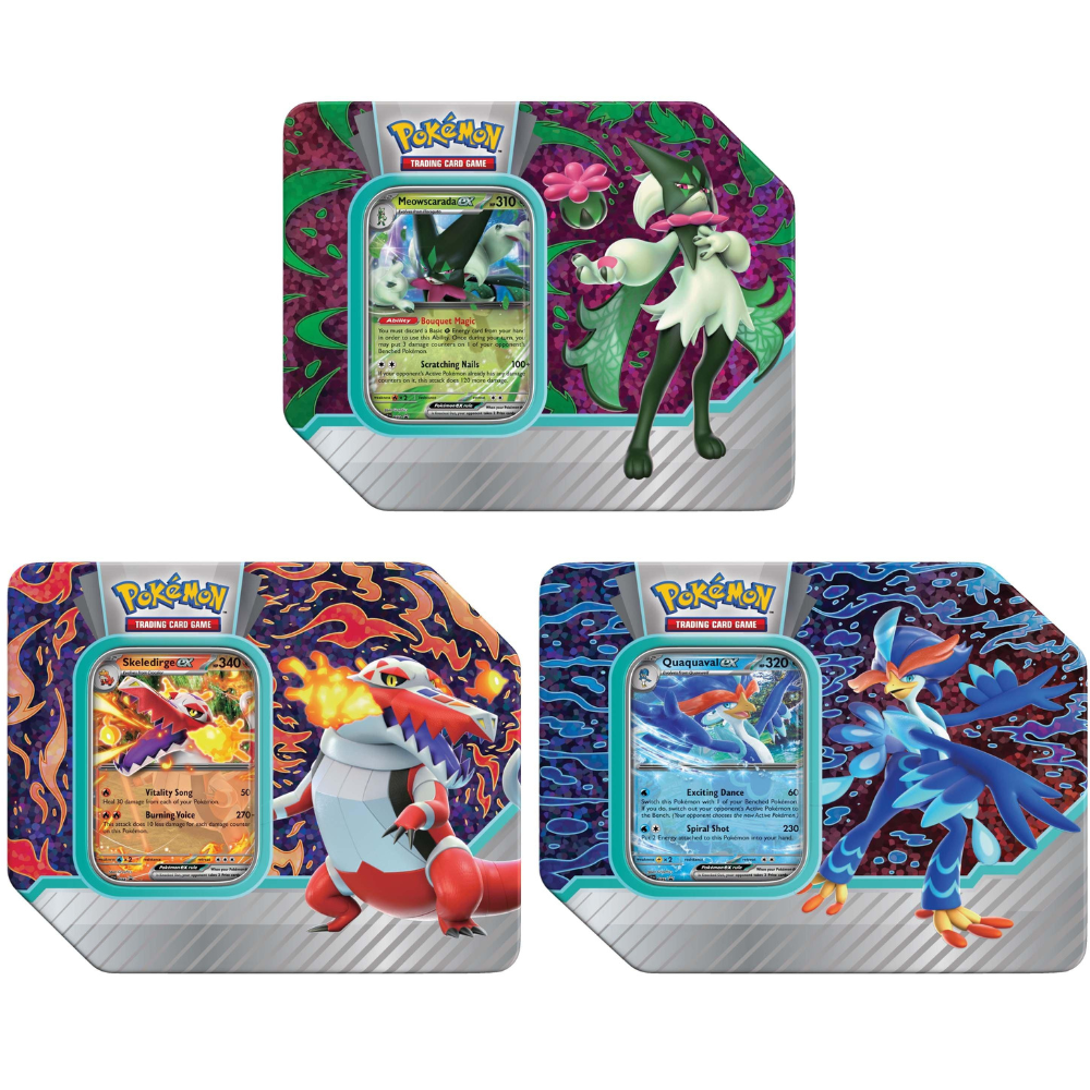 Pokemon Scarlet & Violet Paldea First Partner Tin