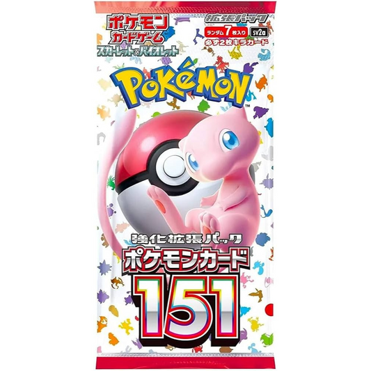 Japanese Pokemon 151 Booster Pack